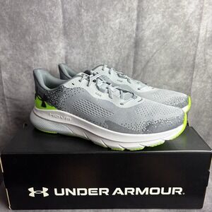 Under Armour HOVR‎ Turbulence 2 Mens 13 Grey 3026520-011 Running NEW WITH BOX